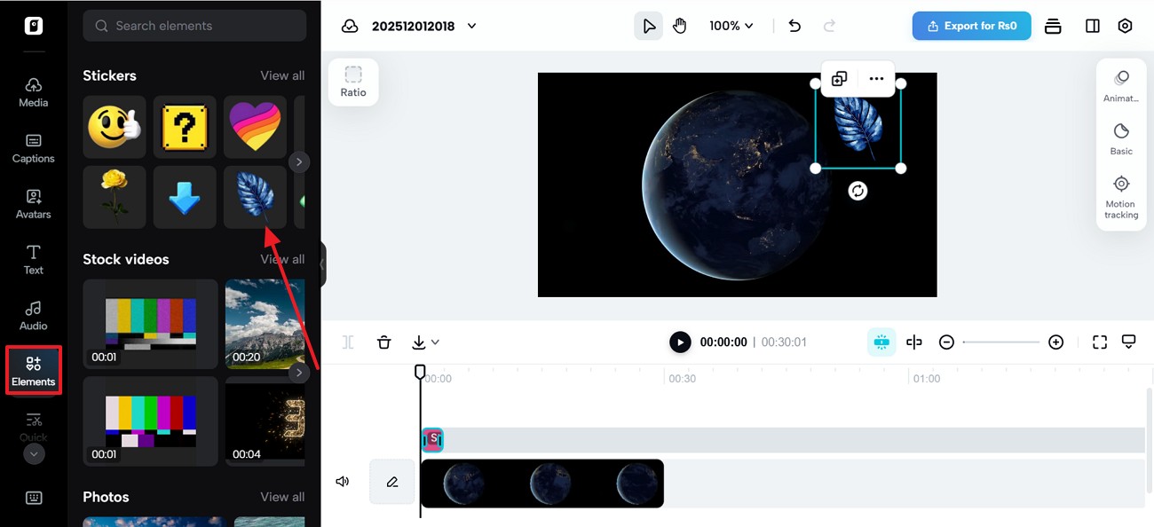 Lisää elementtejä videon viimeistelyyn Pippitillä