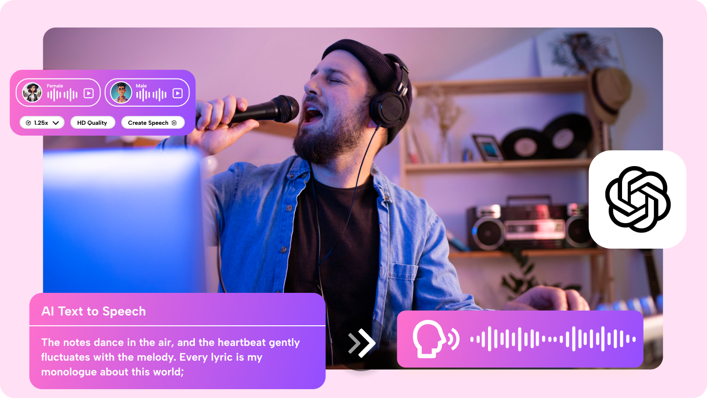 máy phát giọng nói openai