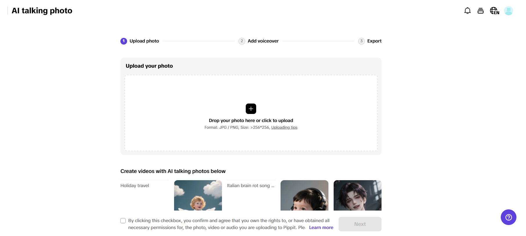 Make your image talk