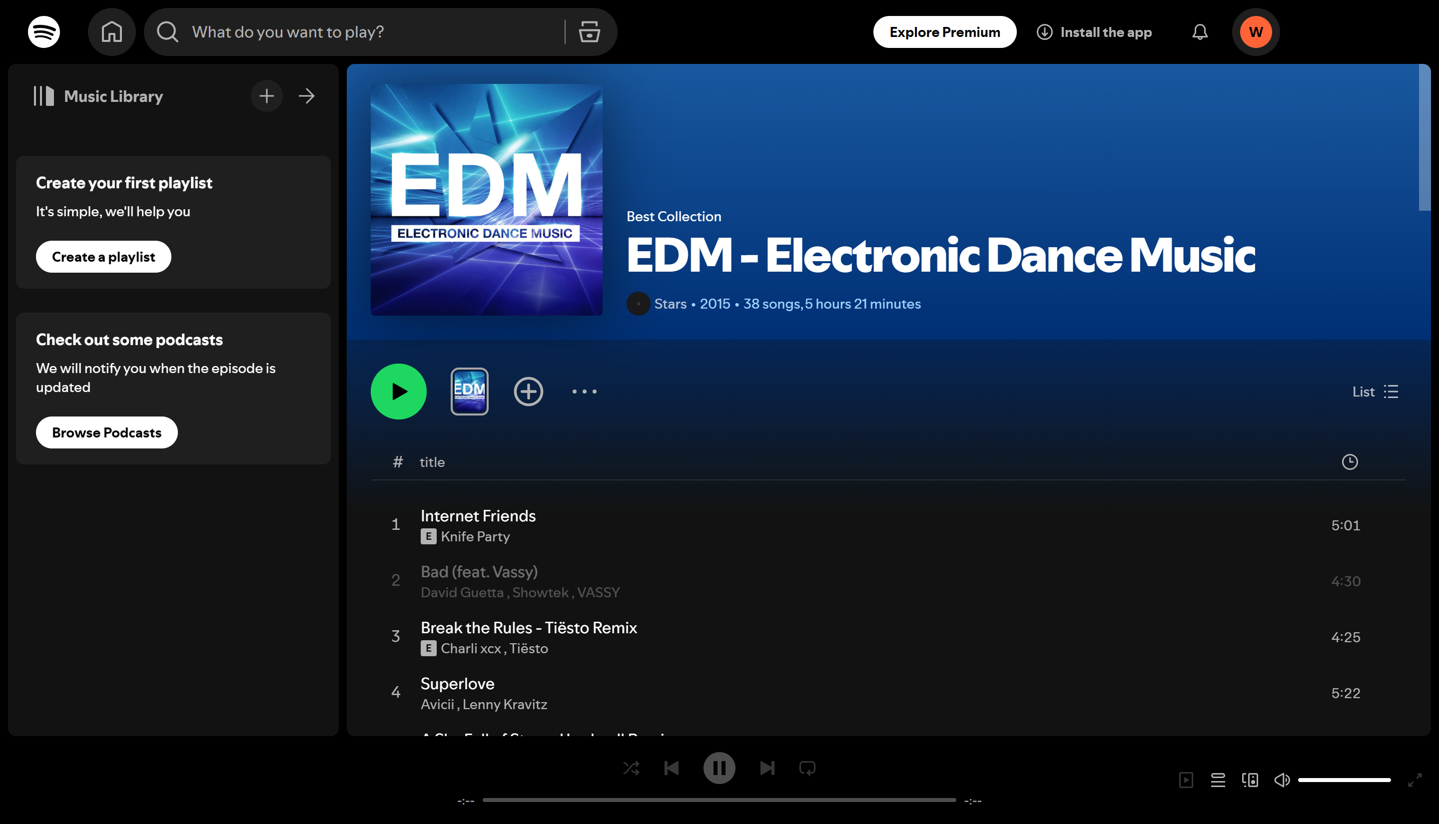 Les 5 genres les plus écoutés sur Spotify : EDM