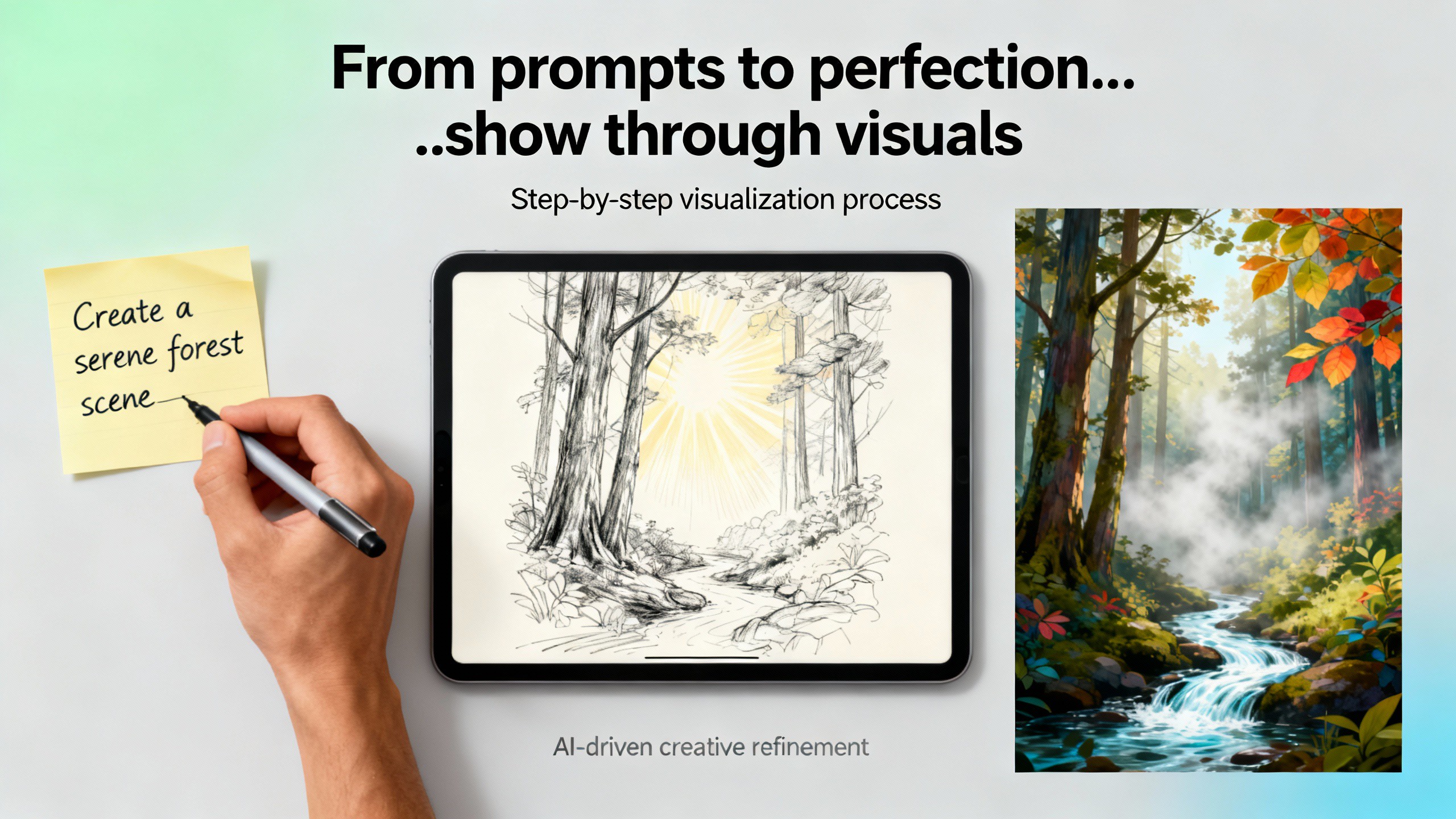 Идеальное создание изображений всего с одной подсказкой.