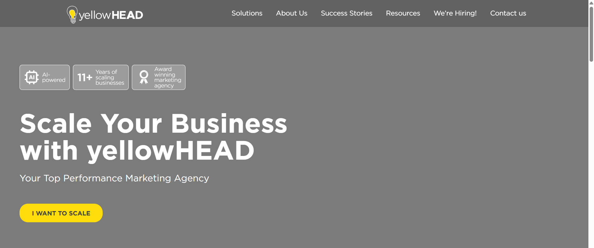 Unlock yellowHEAD solutions