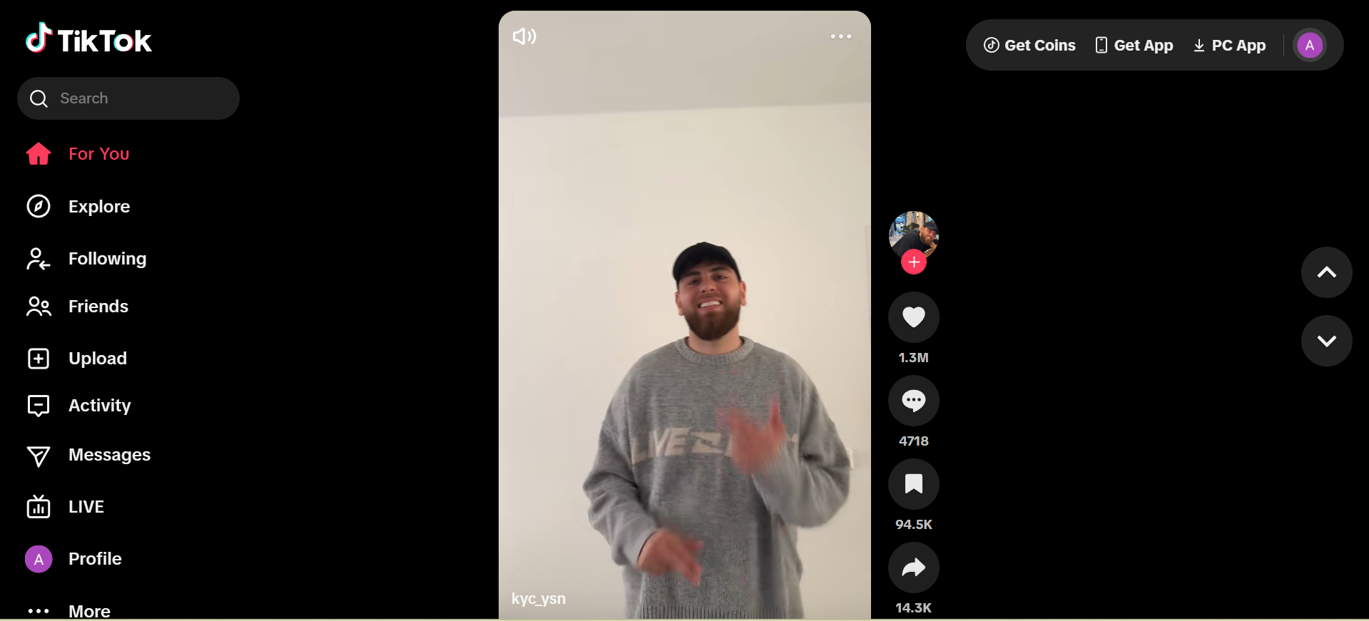 Lancer TikTok dans votre navigateur