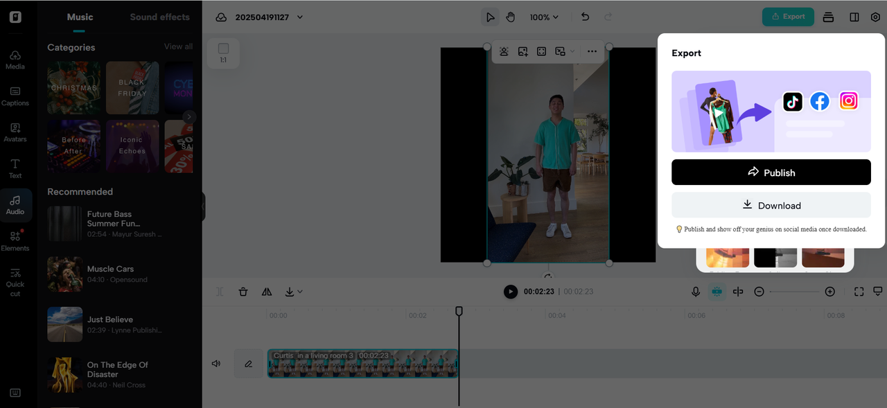 Export and utilize on any platform