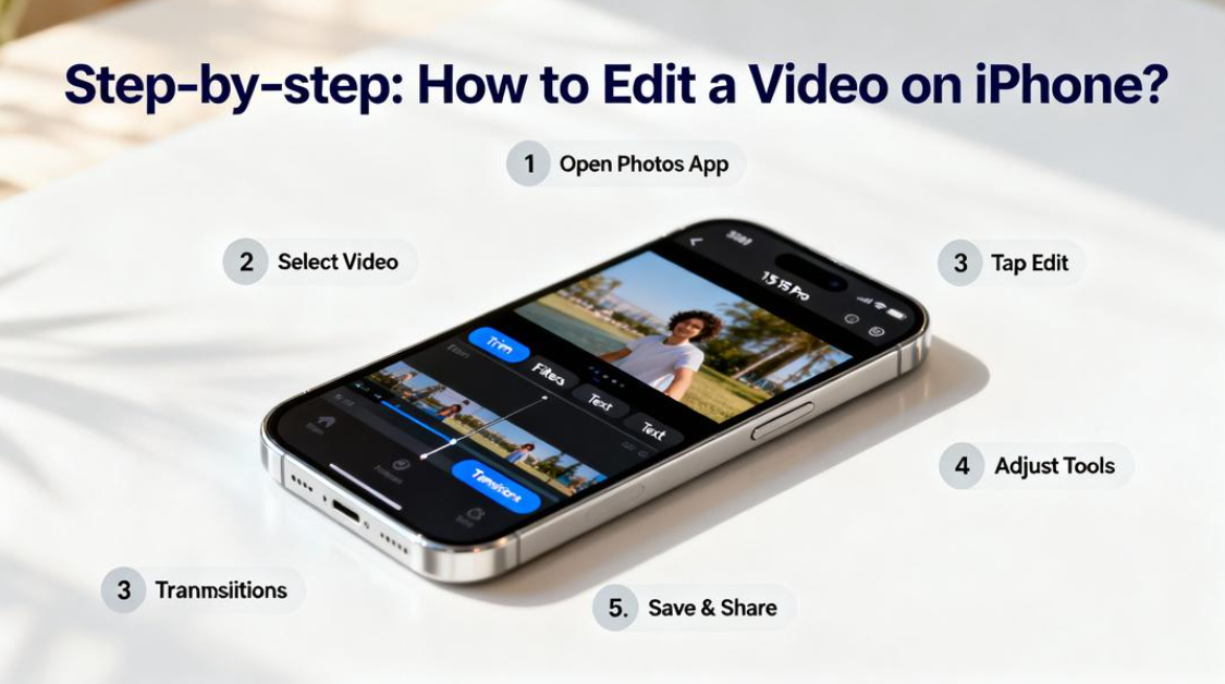 How to Edit iPhone Video: A Complete Step-by-Step Guide for Beginners