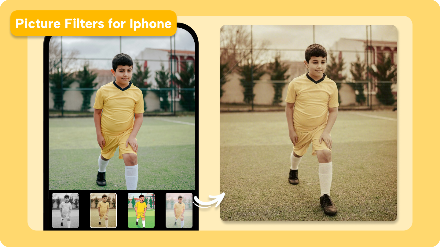 Filtres d'image pour iPhone