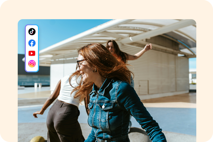  Making social media videos with CapCut Web's free images to video AI generator