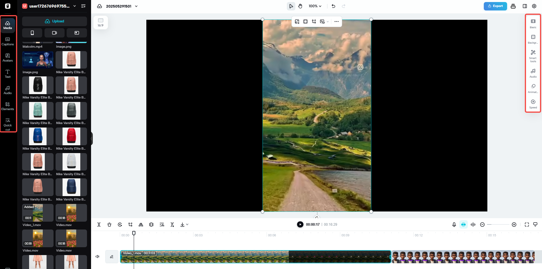 Edit your video