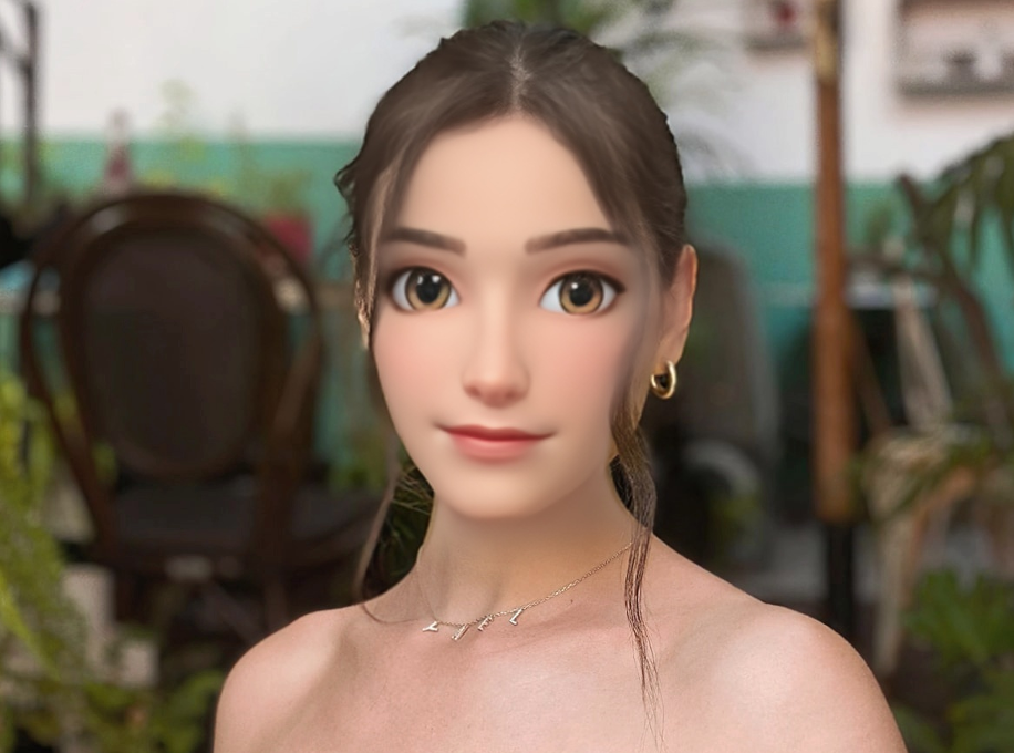 Vari stili di immagini di cartoni animati: cartone animato 3D