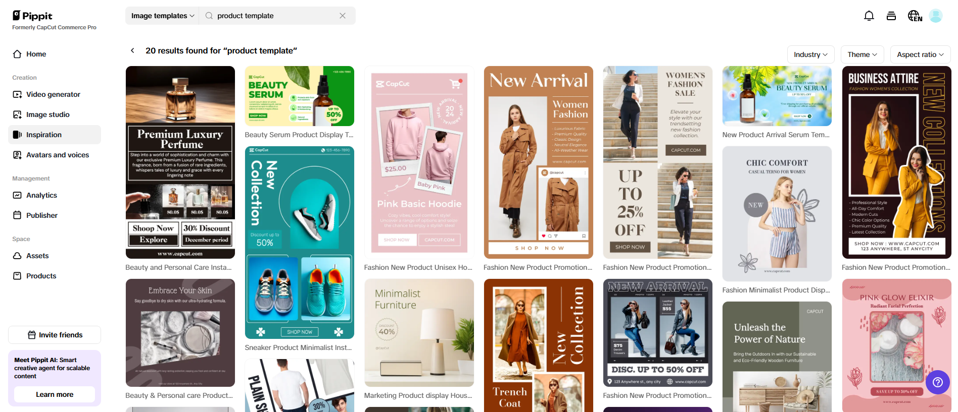 Customizable presentation templates