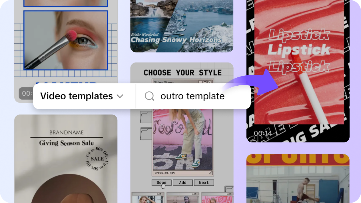 customizable outro templates