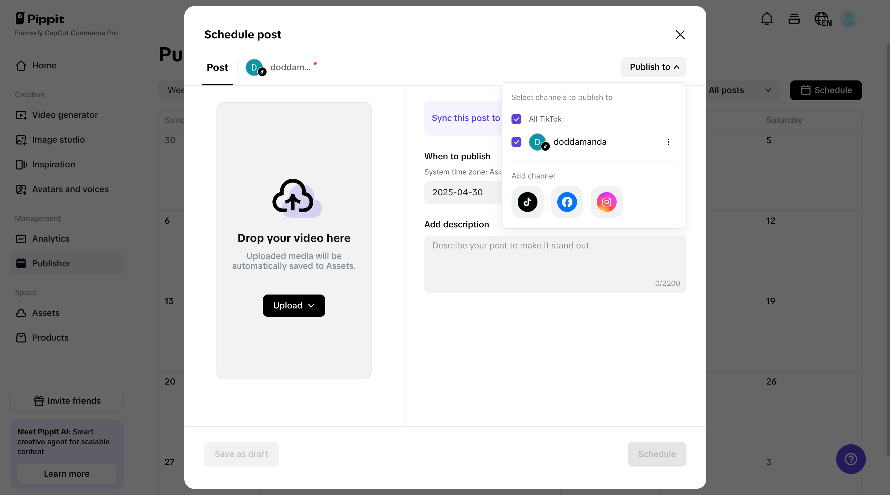 Auto Publishing Feature