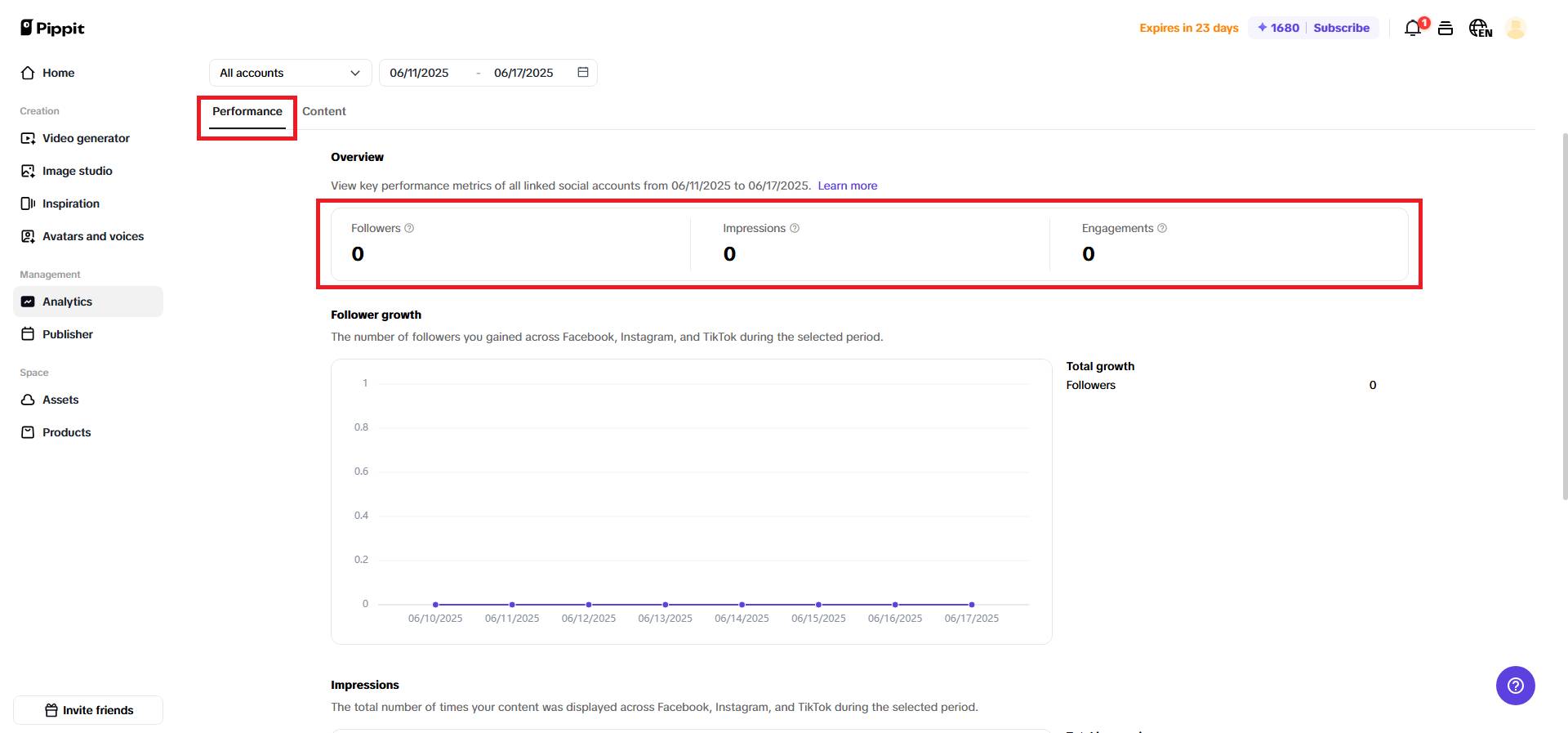 Measure performance