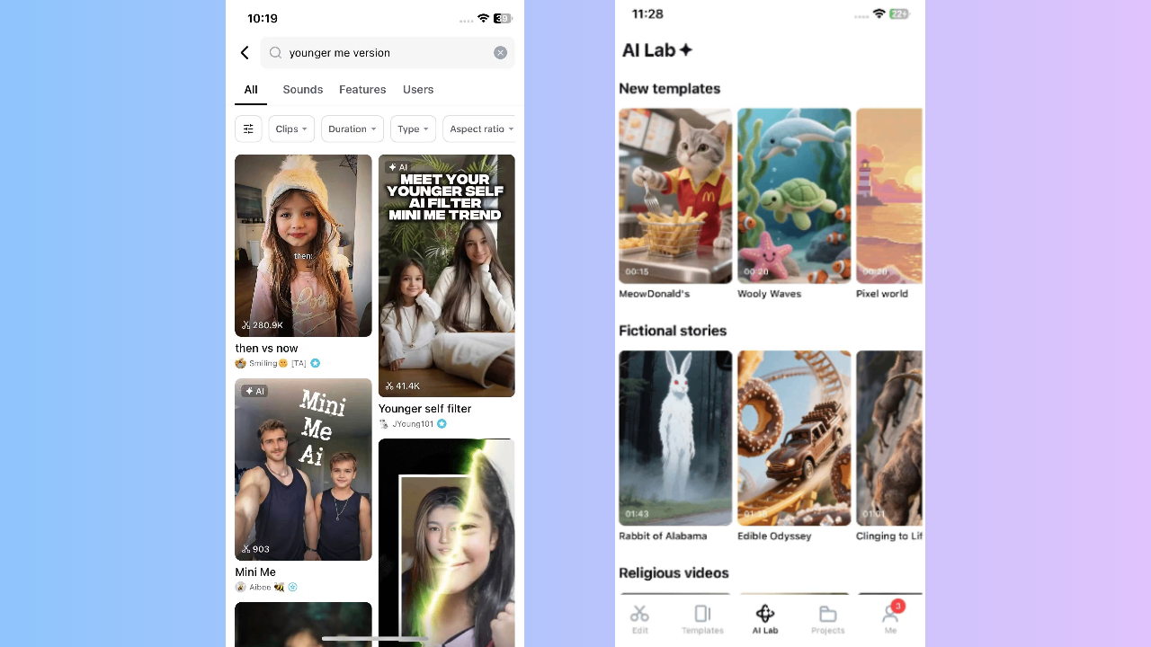 CapCut App AI templates: The smart solution