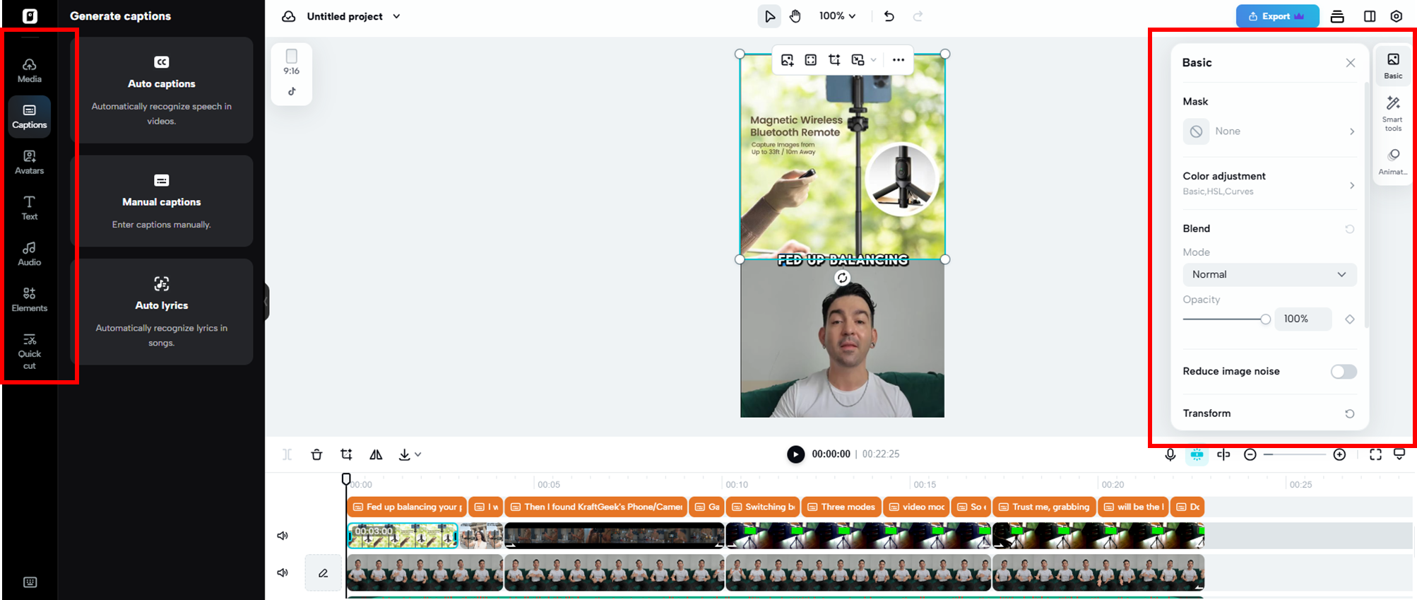 Take advantage of Pippit's advanced video editing tools
