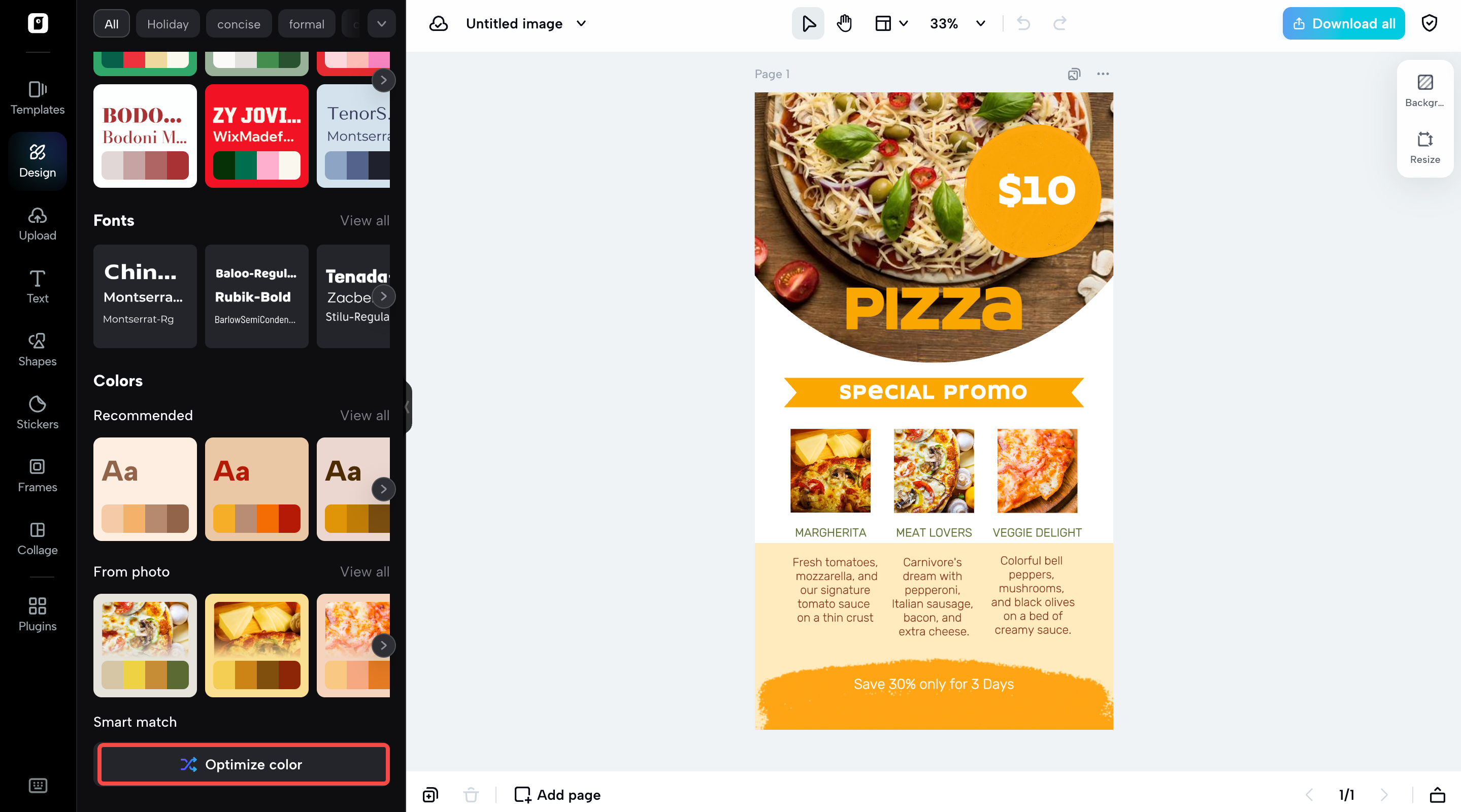 AI-powered design suggestions