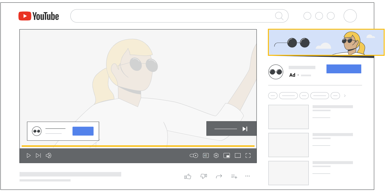 Vytvoření doprovodné bannerové reklamy na YouTube
