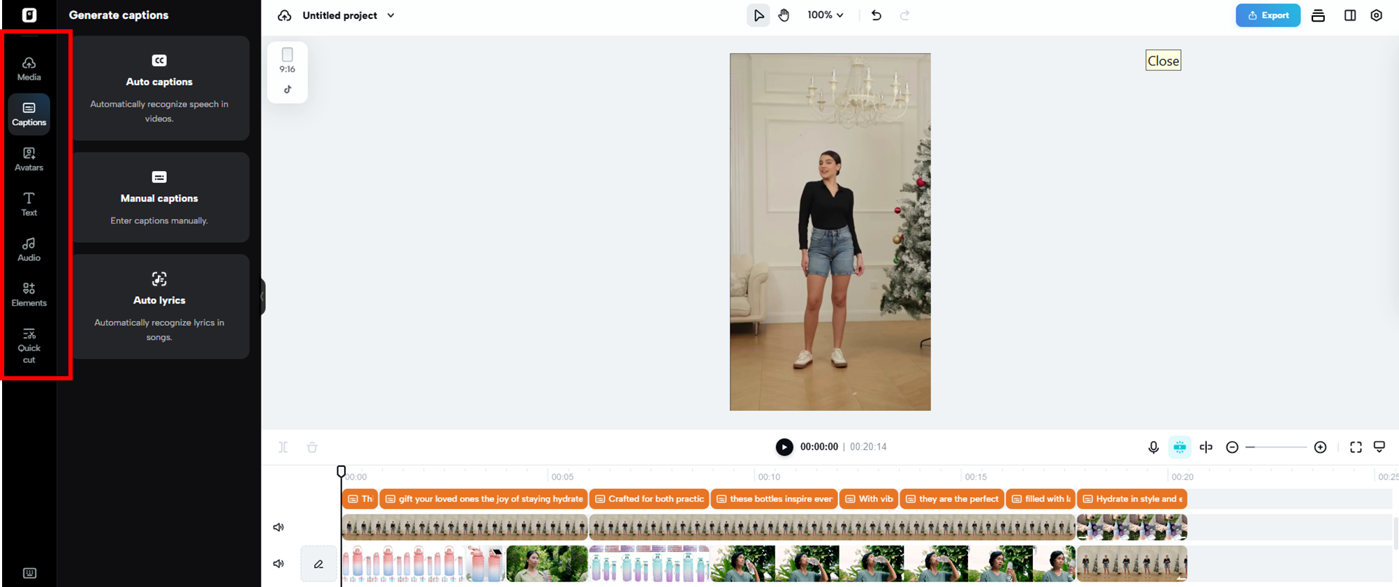 Edit and refine your video