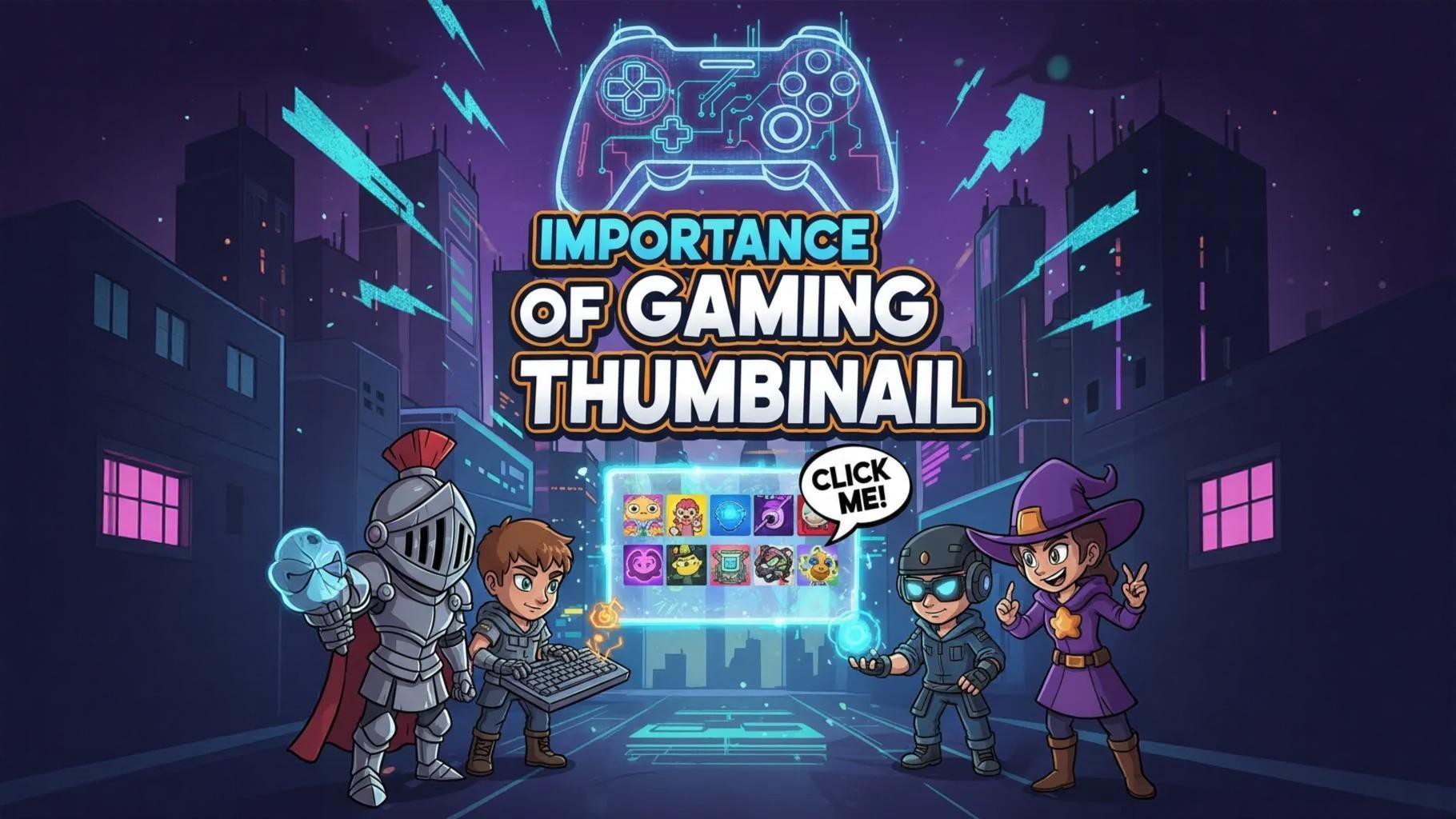Importance of gaming thumbnail