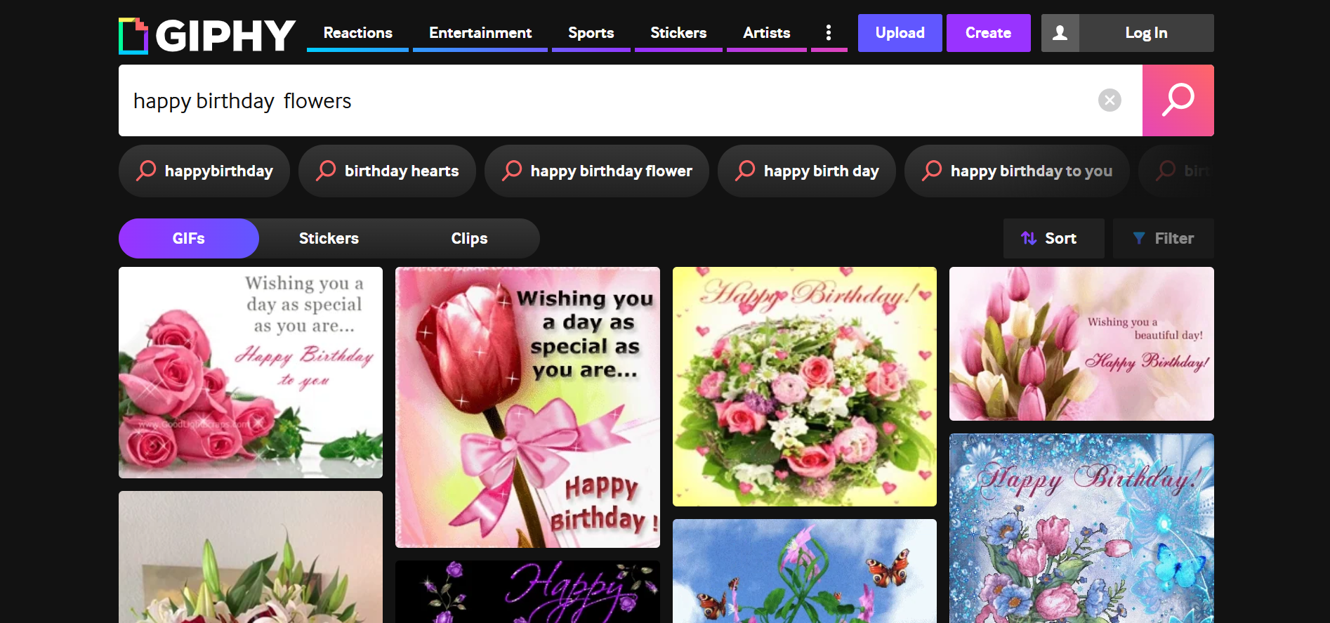 GIPHY - the best tool to discover birthday wishes GIF on PC