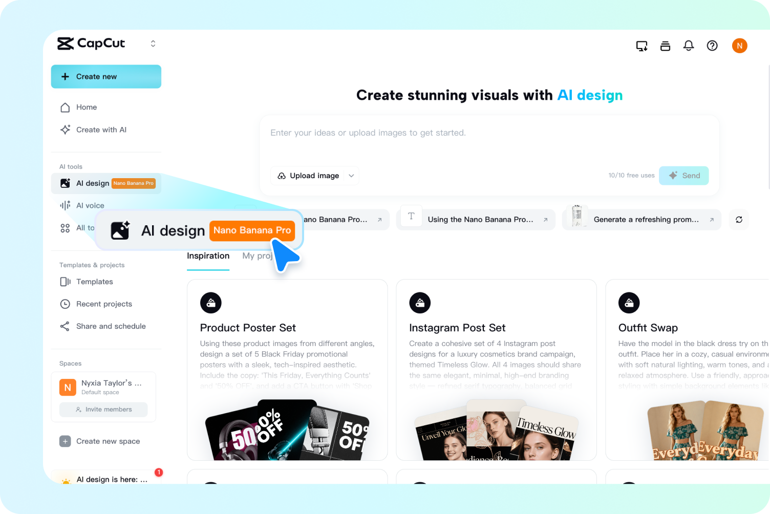 Head to the AI design