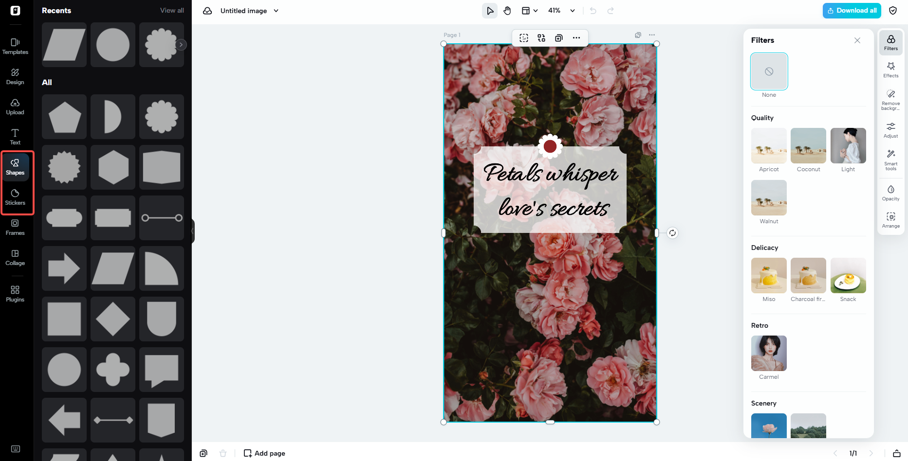 Customize your design