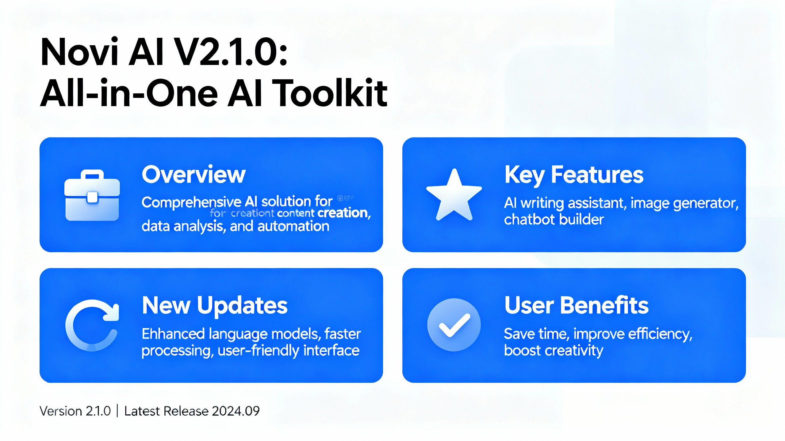 Overview of Novi A V2.1.0
