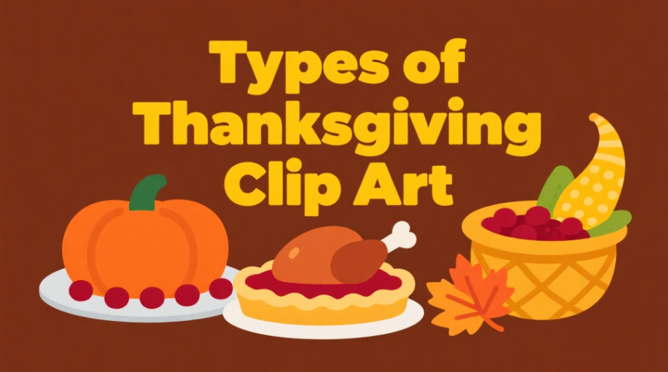 Popular types of Thanksgiving clip art