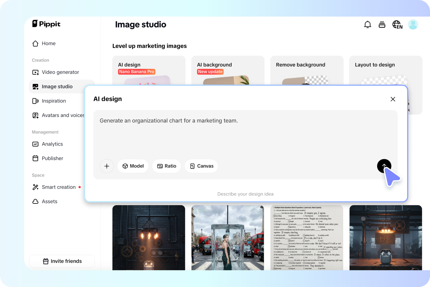 add relevant prompt for generation