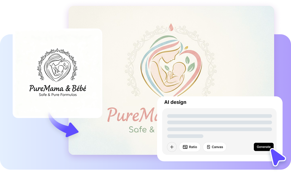 AI design tool to vectorize image