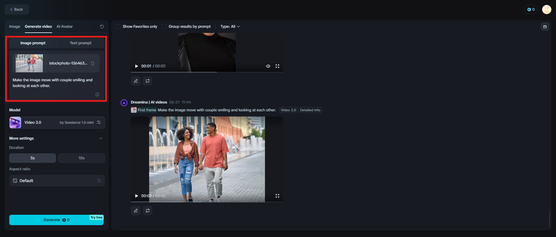 Upload an image