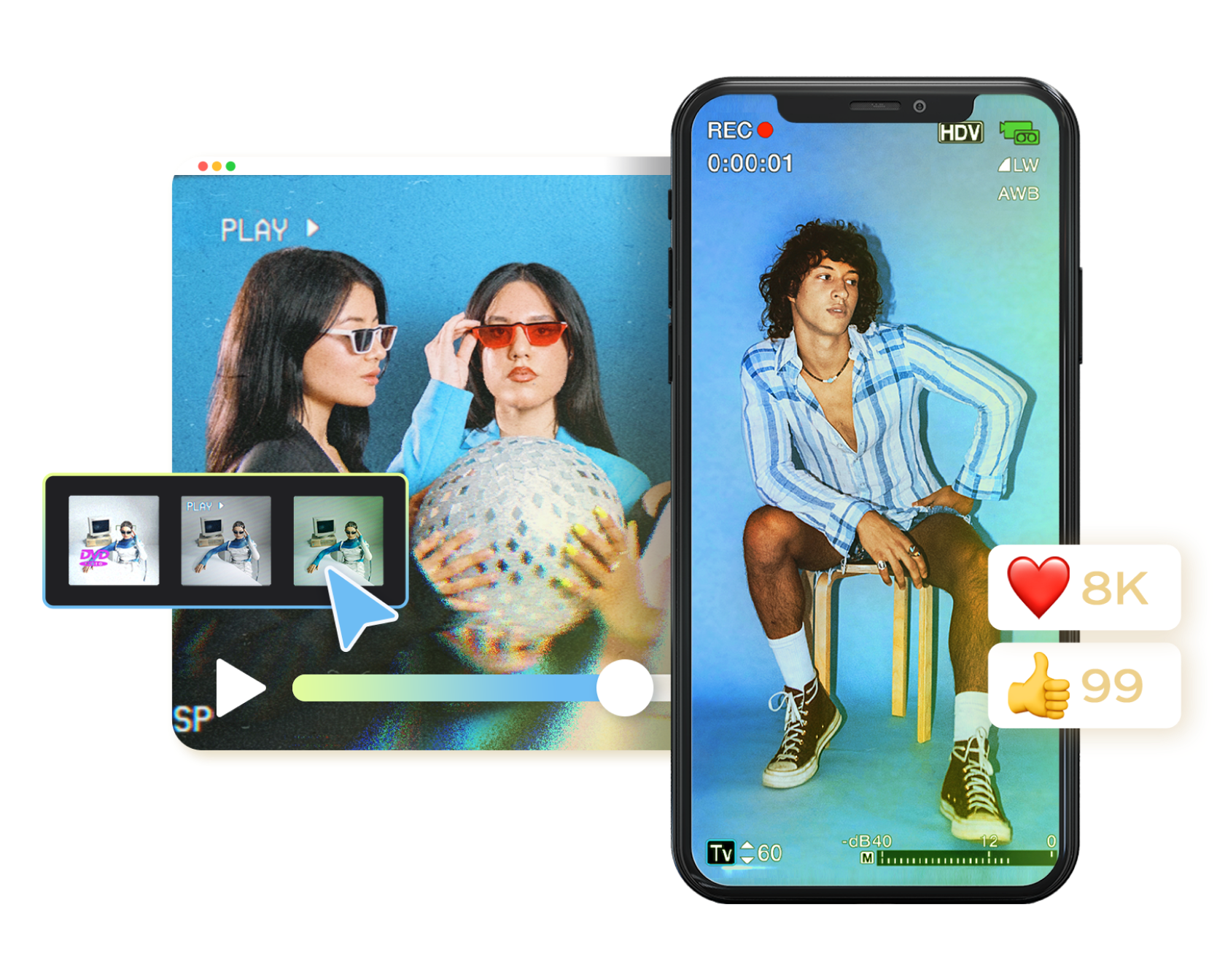 Make a Vintage Video