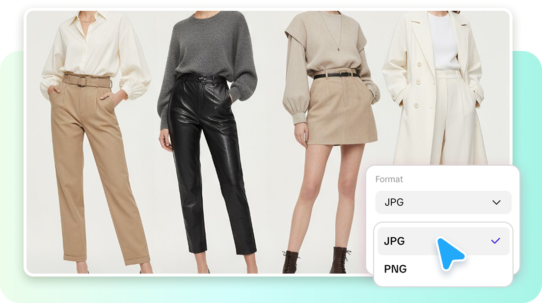 Editing tools for customizing clothings