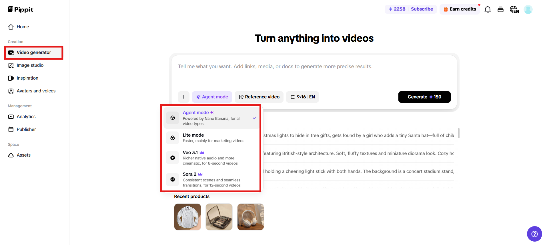 Navigasi ke penjana Video