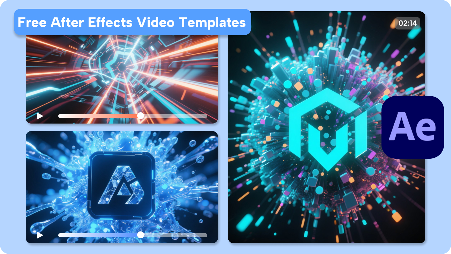 free after effects video templates