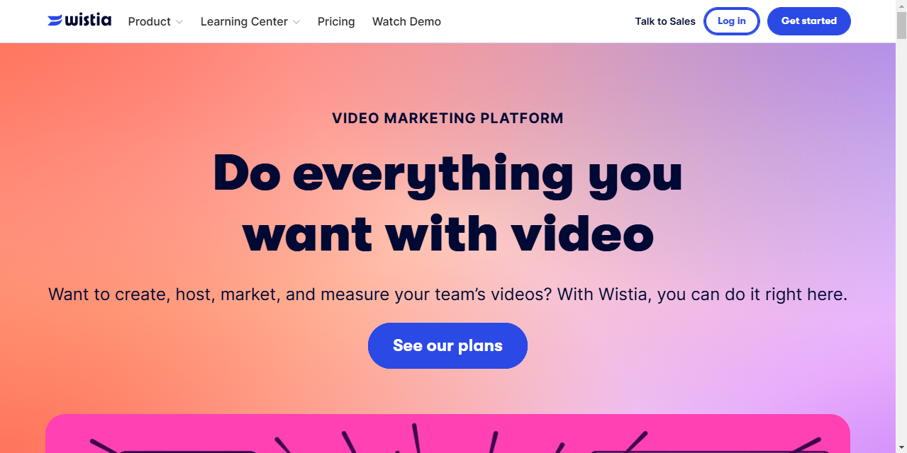 Wista video marketing service