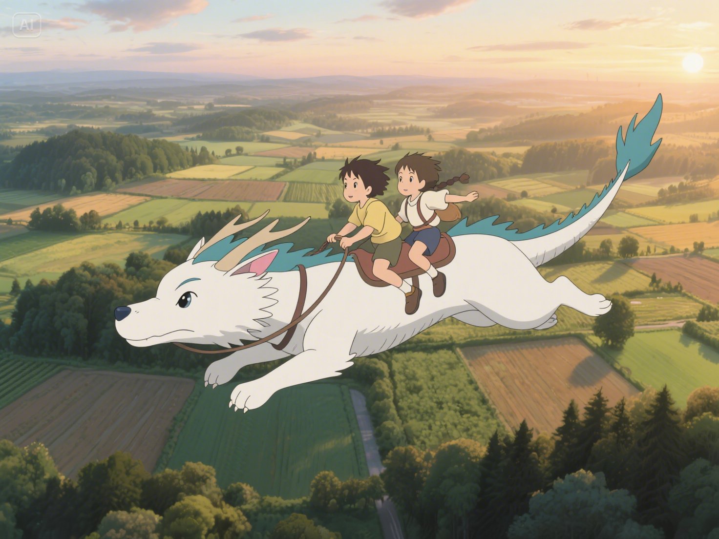 Ghibli ai fotoğraf jeneratörü ile uçan macera