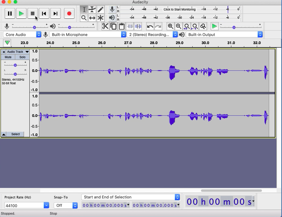 Audacity - un software di registrazione podcast affidabile e gratuito