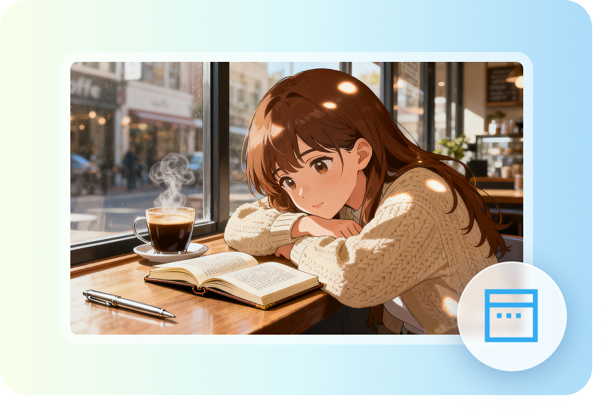 Création facile de fonds d'écran lofi en ligne
