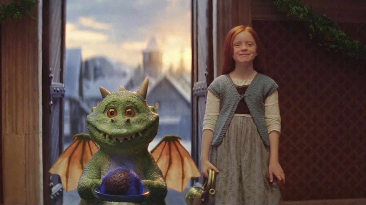 L'eccitabile Edgar - il drago nel video narrativo di Natale