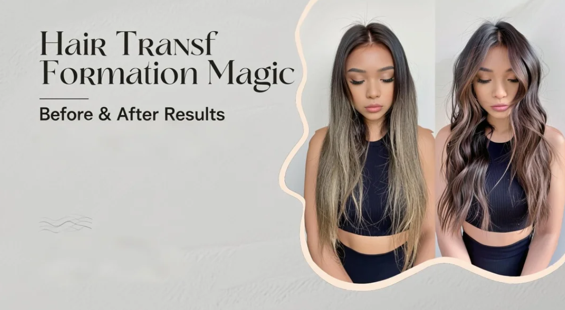 Hair transformation makeovers