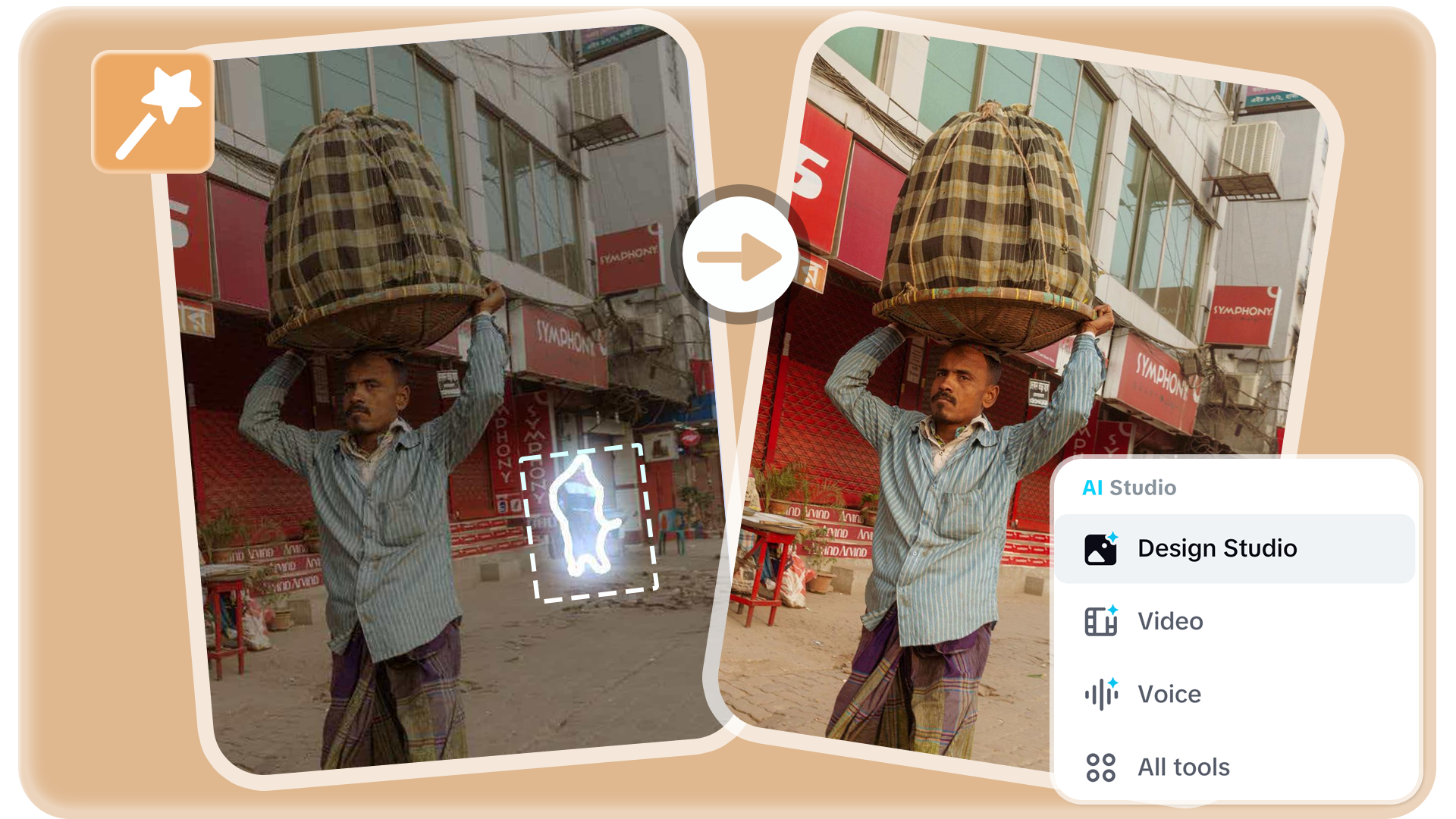 High-Quality Output Without Blurring