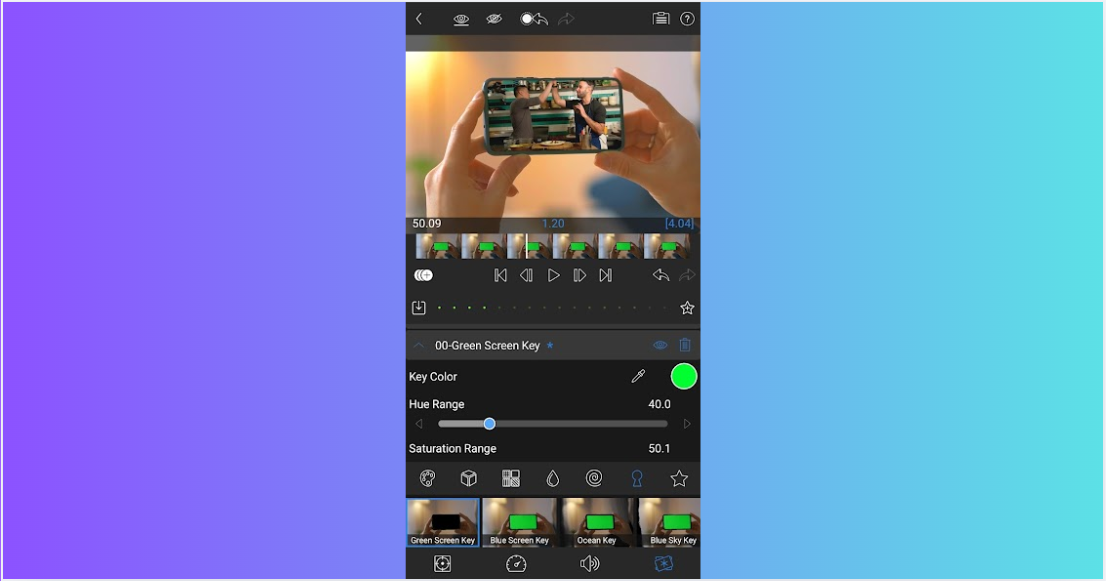 LumaFusion's Interface