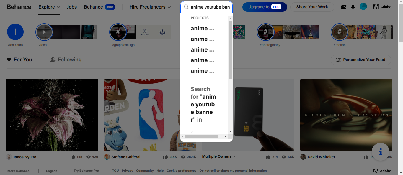 Search for your design