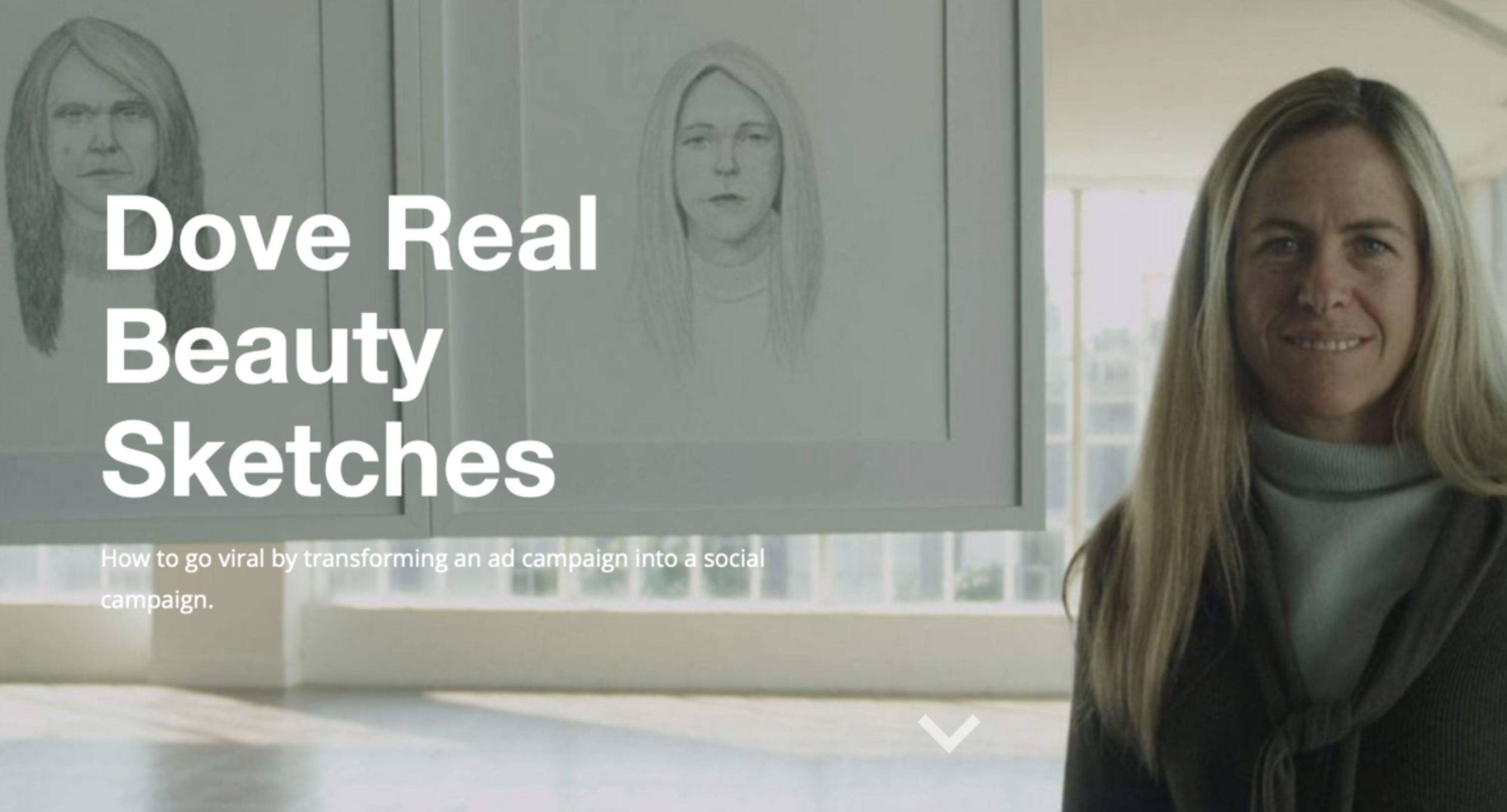 Anuncios de tendencia para YouTube: "Real Beauty Sketches" de Dove