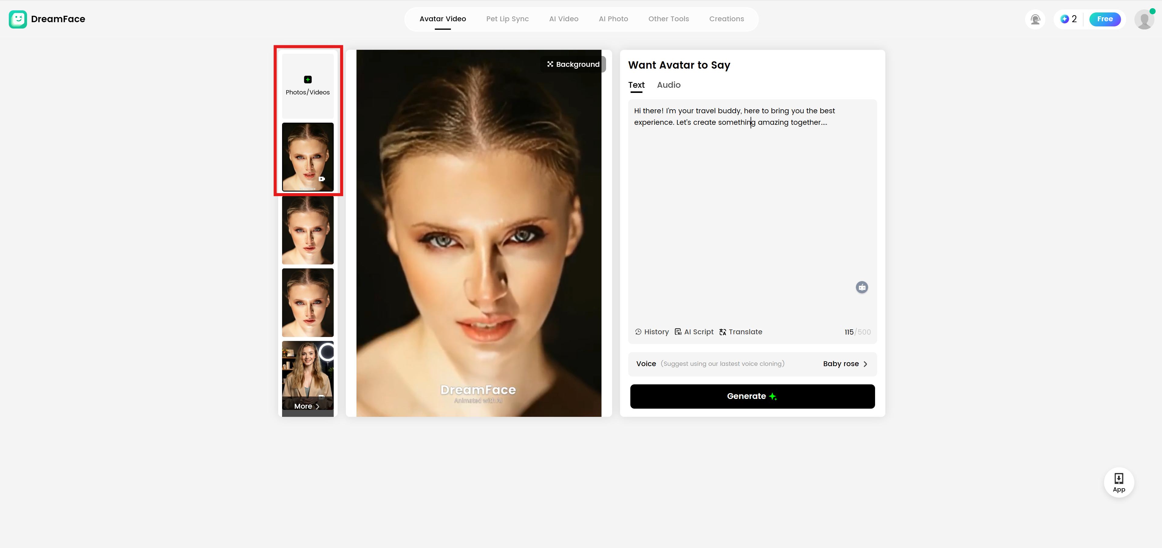 DreamFace for PC