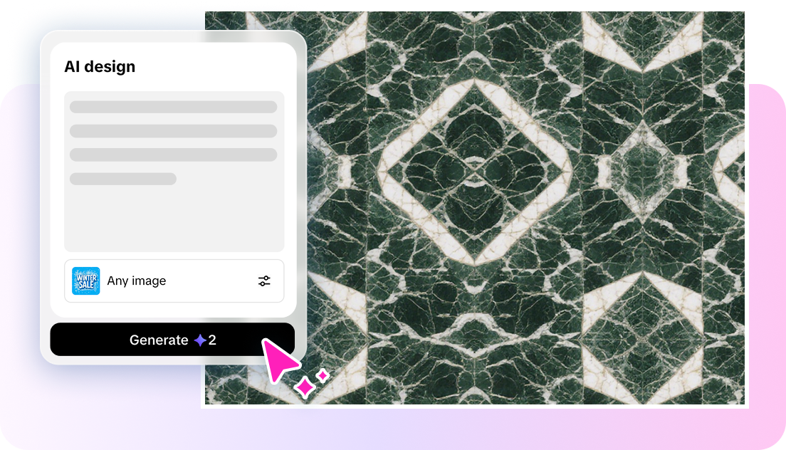 Text prompt for AI texture generation