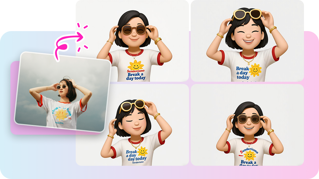 AI tervezőeszköz képek emojivá alakításához