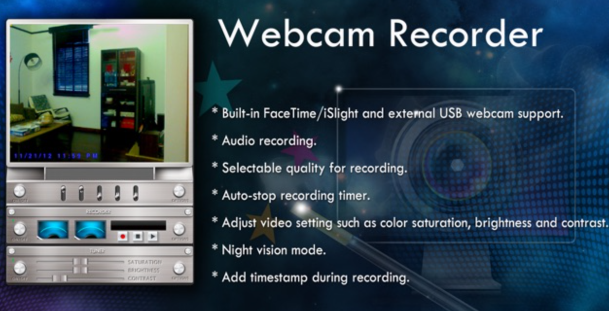 Camwiz Webcam Recorder - a lightweight  freeware webcam video recording software