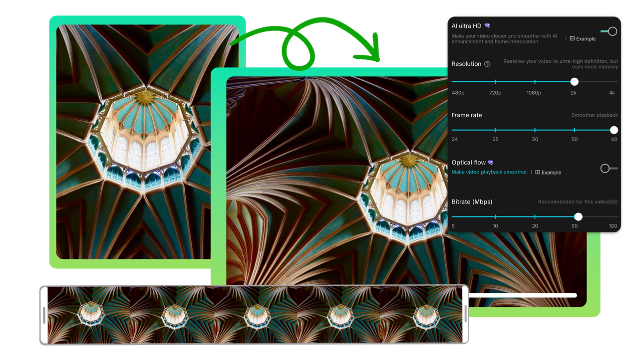 Output Berkualitas Tinggi dengan Format Fleksibel